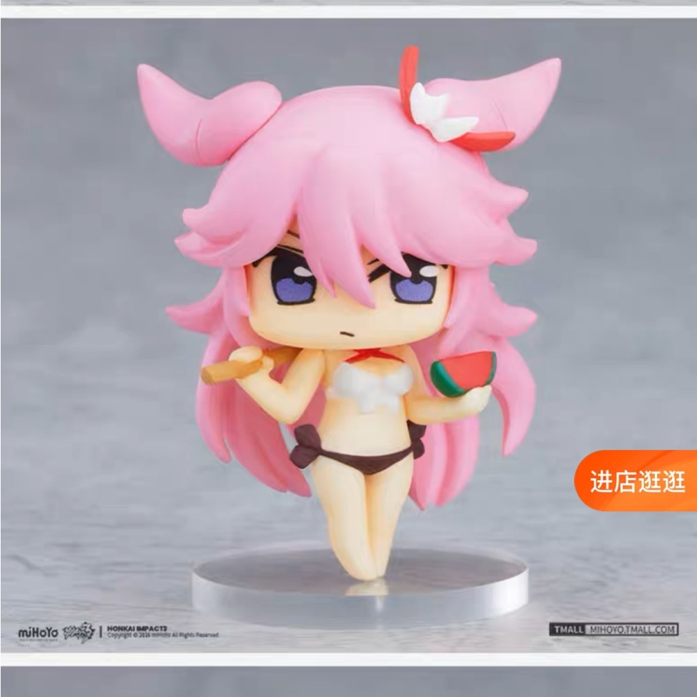Sakura Honkai Star Rail Impact Summer Bikini Skin Chibi Figurine 35mm -HoYoVerse